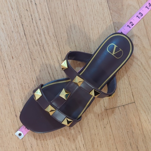 Brown stud sandals size US8 EU 40 - Picture 9 of 9